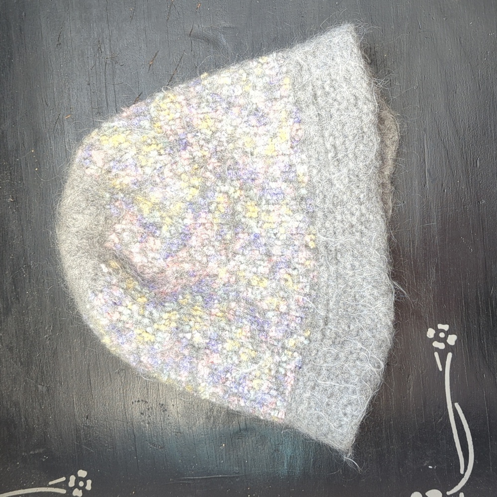 🩶🩷💜 Felted Wool Mohair Bucket Hat Hand Crafted, Handmade
